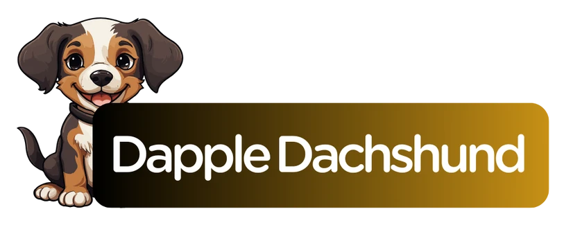 Dapple dachshund Logo