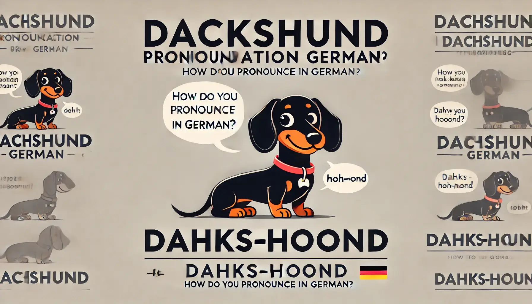 Dachshund Pronunciation German – How do you Pronounce it in German?