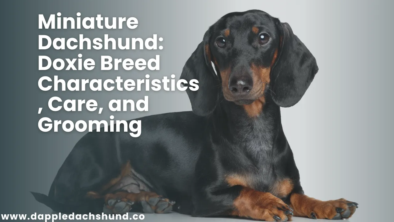 Miniature Dachshund: Doxie Breed Characteristics, Care, and Grooming