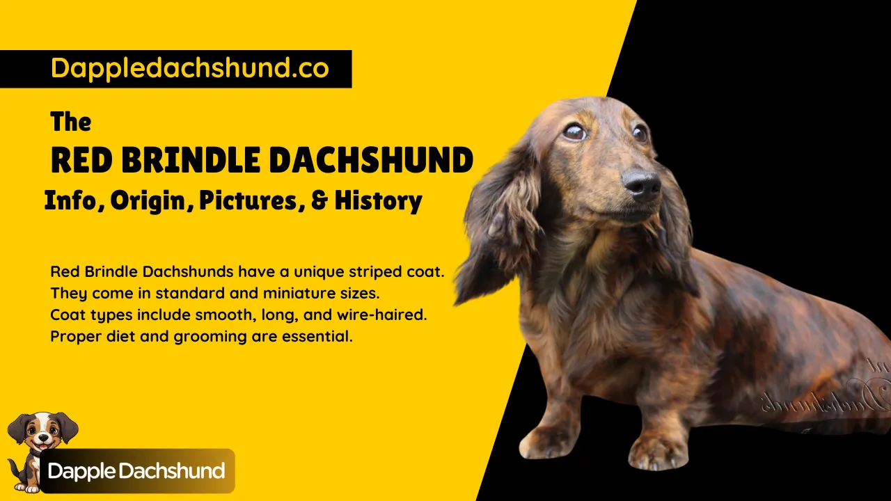 The Red Brindle Dachshund – Info, Origin, Pictures, & History